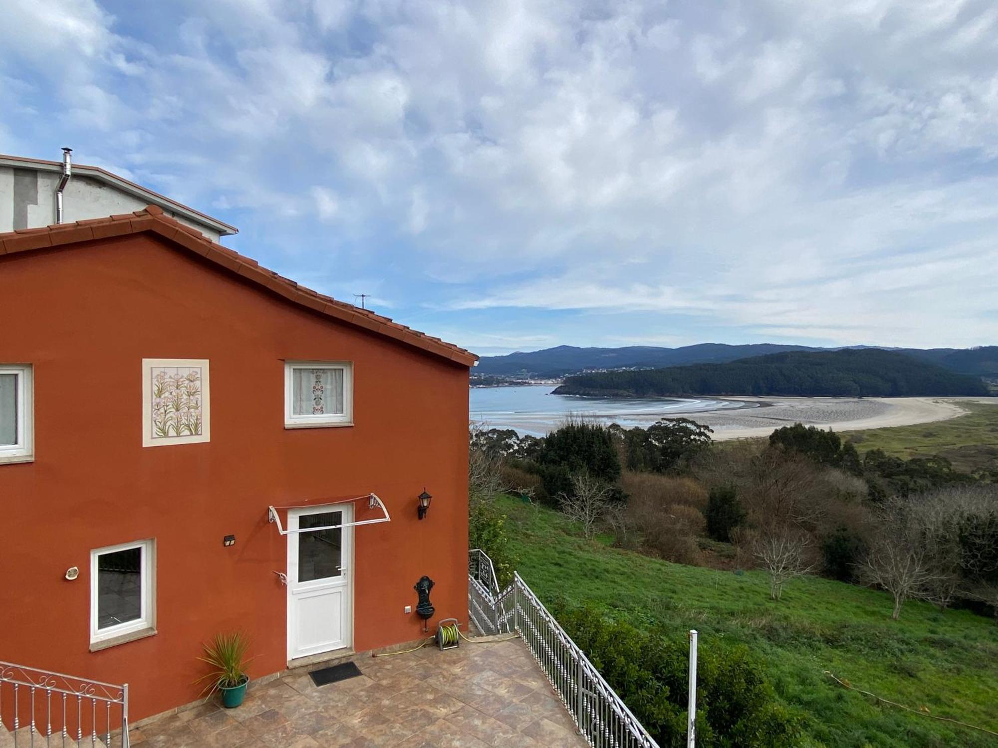 Casa Acogedora Con Vistas Al Mar Vila Valdoviño Exterior foto